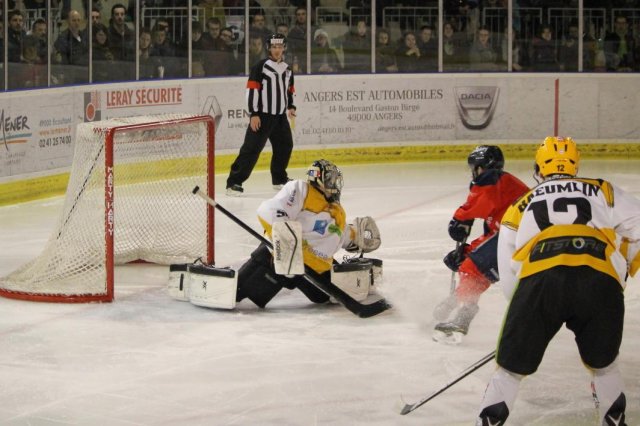 Photo hockey match Angers  - Strasbourg  le 02/02/2016