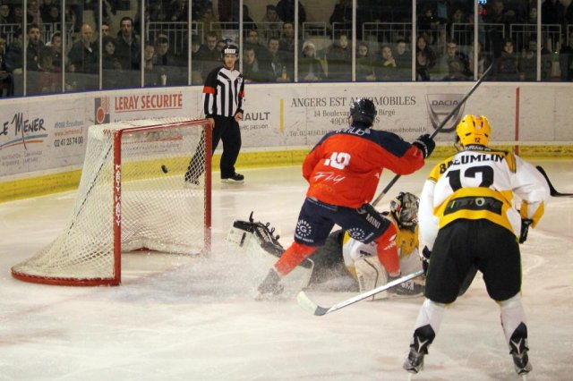 Photo hockey match Angers  - Strasbourg  le 02/02/2016