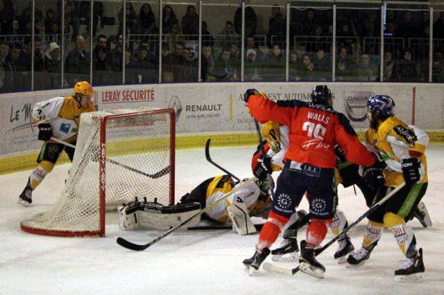 Photo hockey match Angers  - Strasbourg  le 02/02/2016