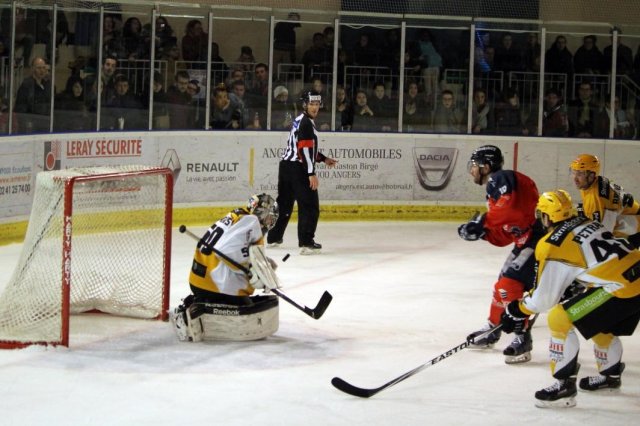 Photo hockey match Angers  - Strasbourg  le 02/02/2016