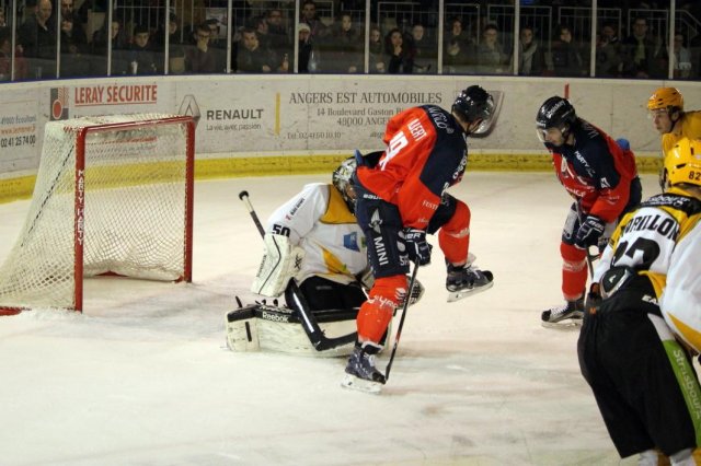 Photo hockey match Angers  - Strasbourg  le 02/02/2016