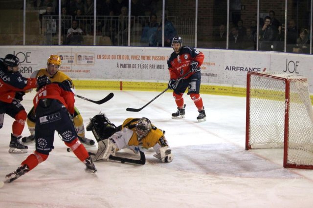 Photo hockey match Angers  - Strasbourg  le 02/02/2016