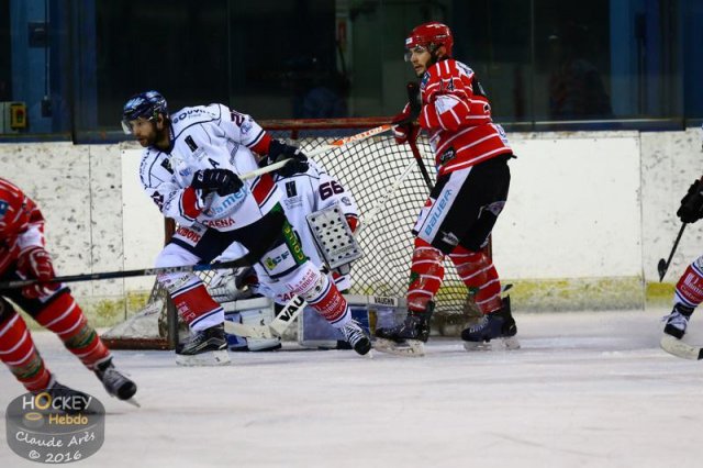Photo hockey match Mont-Blanc - Caen  le 06/02/2016