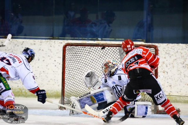 Photo hockey match Mont-Blanc - Caen  le 06/02/2016