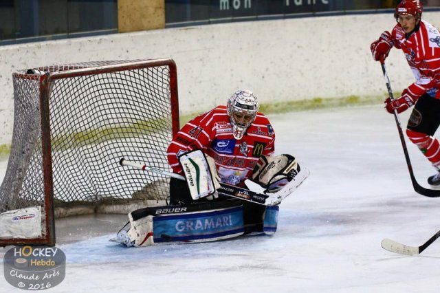 Photo hockey match Mont-Blanc - Caen  le 06/02/2016