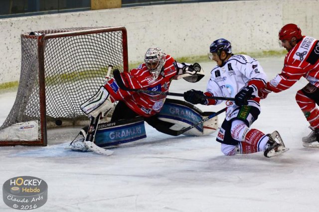 Photo hockey match Mont-Blanc - Caen  le 06/02/2016