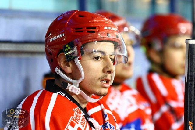 Photo hockey match Mont-Blanc - Caen  le 06/02/2016