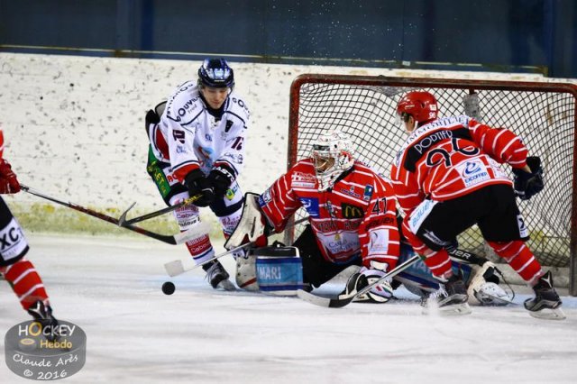 Photo hockey match Mont-Blanc - Caen  le 06/02/2016