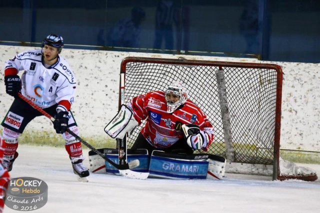 Photo hockey match Mont-Blanc - Caen  le 06/02/2016