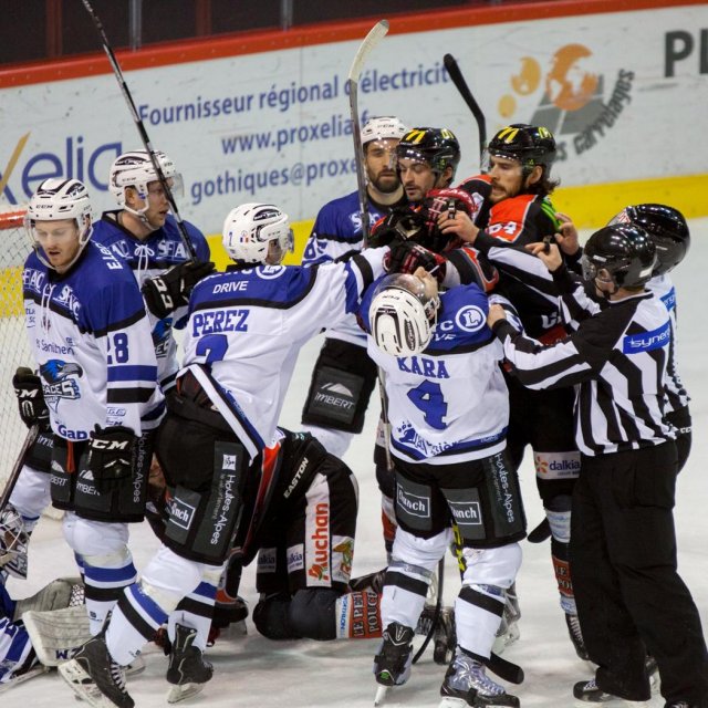 Photo hockey match Amiens  - Gap  le 05/02/2016