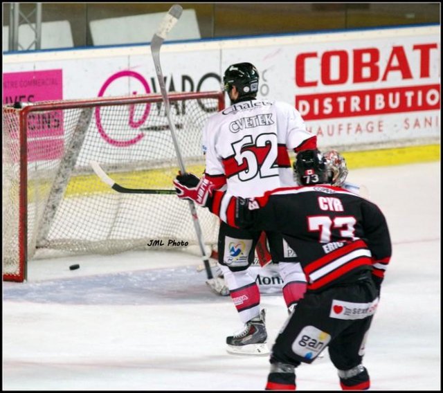 Photo hockey match Bordeaux - Briançon  le 06/02/2016