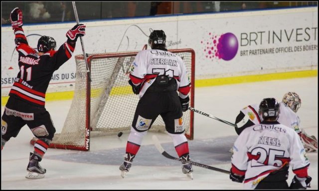 Photo hockey match Bordeaux - Briançon  le 06/02/2016