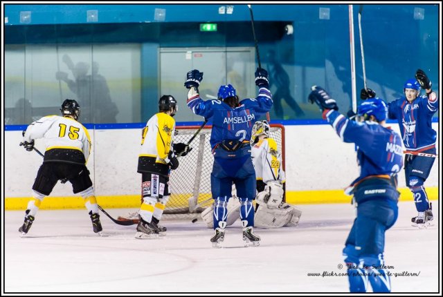 Photo hockey match Paris (FV) - Rouen II le 06/02/2016