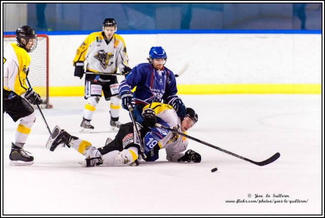 Photo hockey match Paris (FV) - Rouen II le 06/02/2016