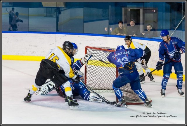 Photo hockey match Paris (FV) - Rouen II le 06/02/2016