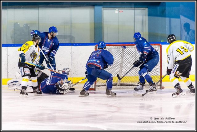 Photo hockey match Paris (FV) - Rouen II le 06/02/2016