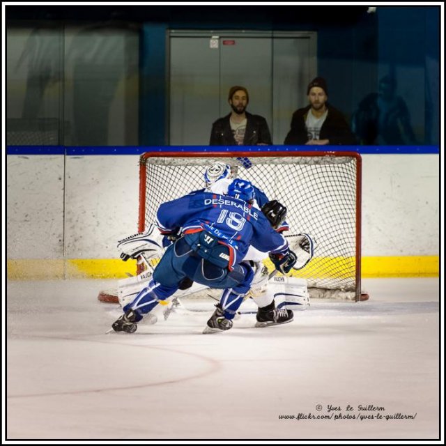 Photo hockey match Paris (FV) - Rouen II le 06/02/2016