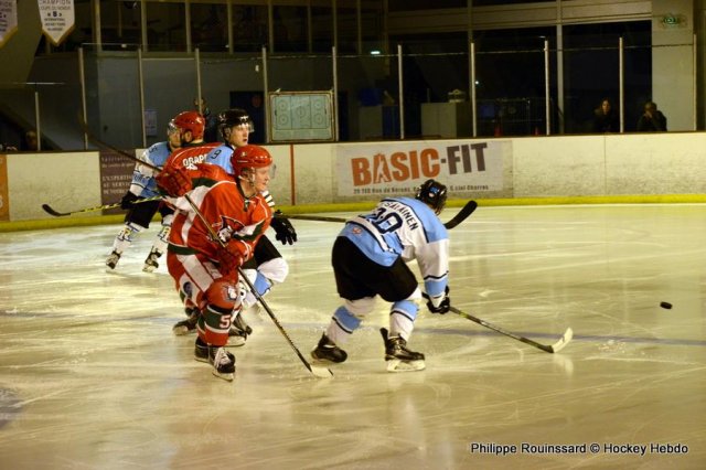 Photo hockey match Courbevoie  - Tours  le 13/02/2016