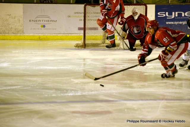 Photo hockey match Courbevoie  - Tours  le 13/02/2016
