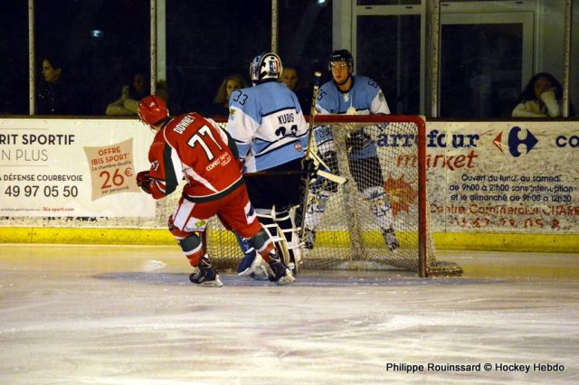 Photo hockey match Courbevoie  - Tours  le 13/02/2016