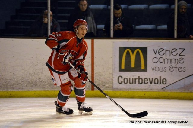 Photo hockey match Courbevoie  - Tours  le 13/02/2016