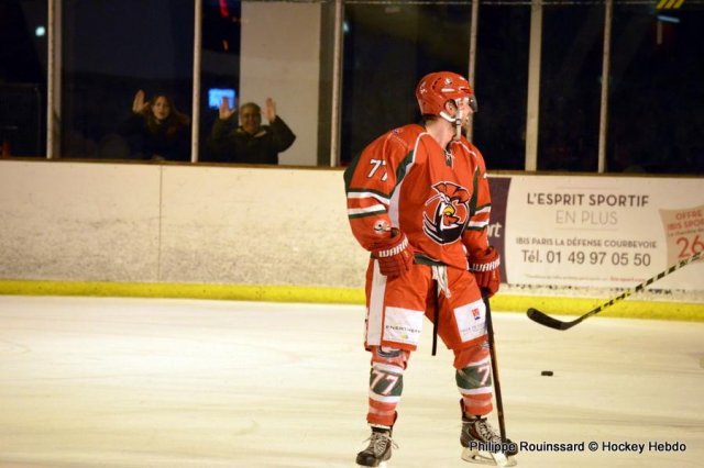 Photo hockey match Courbevoie  - Tours  le 13/02/2016