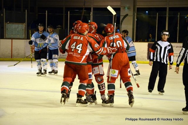 Photo hockey match Courbevoie  - Tours  le 13/02/2016