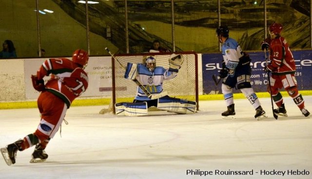 Photo hockey match Courbevoie  - Tours  le 13/02/2016