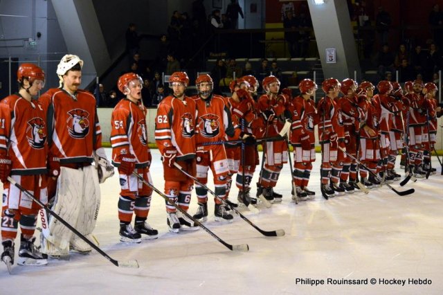 Photo hockey match Courbevoie  - Tours  le 13/02/2016