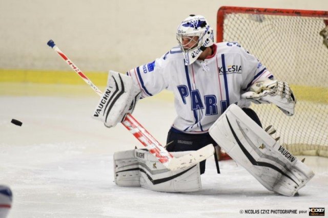Photo hockey match Wasquehal Lille - Paris (FV) le 13/02/2016