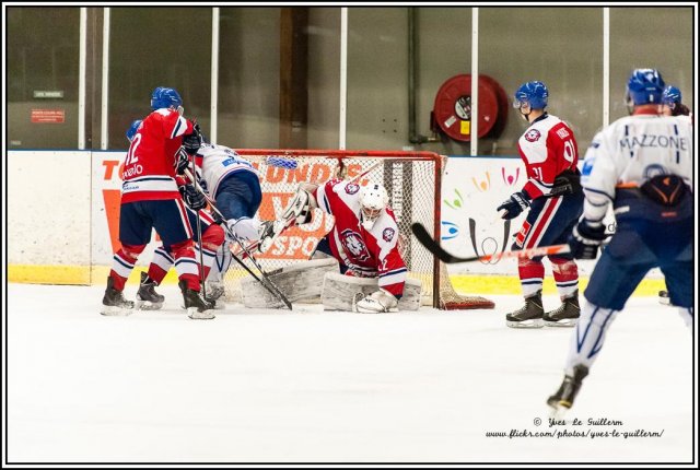 Photo hockey match Wasquehal Lille - Paris (FV) le 13/02/2016