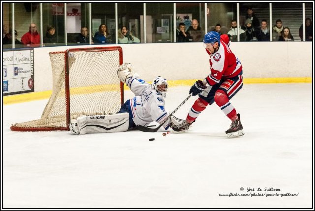 Photo hockey match Wasquehal Lille - Paris (FV) le 13/02/2016