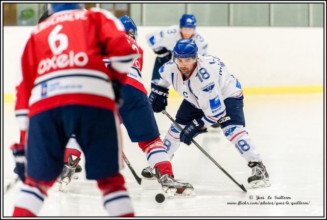 Photo hockey match Wasquehal Lille - Paris (FV) le 13/02/2016