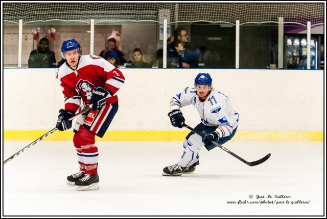 Photo hockey match Wasquehal Lille - Paris (FV) le 13/02/2016