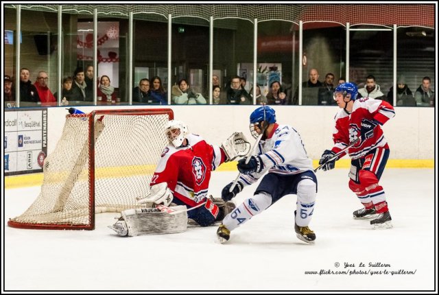 Photo hockey match Wasquehal Lille - Paris (FV) le 13/02/2016