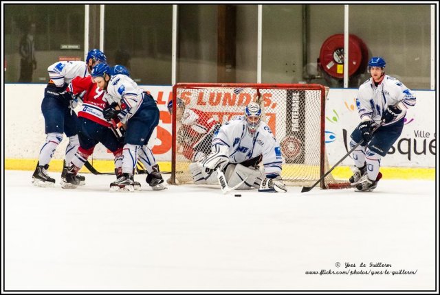Photo hockey match Wasquehal Lille - Paris (FV) le 13/02/2016