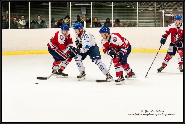 Photo hockey match Wasquehal Lille - Paris (FV) le 13/02/2016