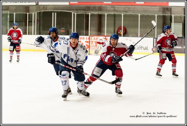 Photo hockey match Wasquehal Lille - Paris (FV) le 13/02/2016