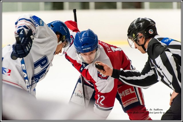 Photo hockey match Wasquehal Lille - Paris (FV) le 13/02/2016