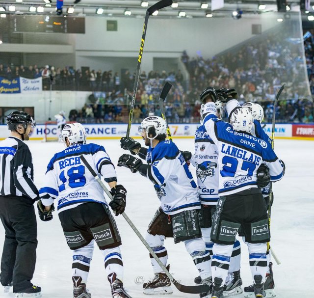 Photo hockey match Gap  - Rouen le 17/02/2016