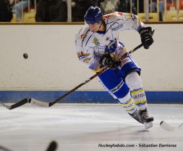 Photo hockey match Angers  - Villard-de-Lans le 24/01/2009