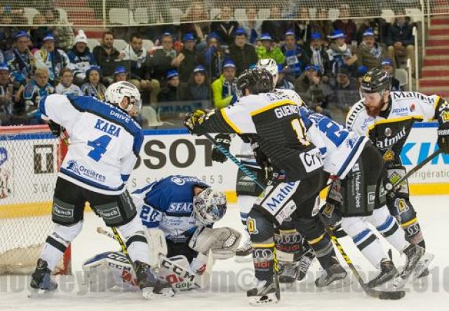 Photo hockey match Gap  - Rouen le 17/02/2016