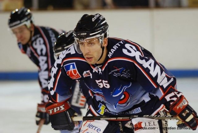 Photo hockey match Angers  - Villard-de-Lans le 24/01/2009