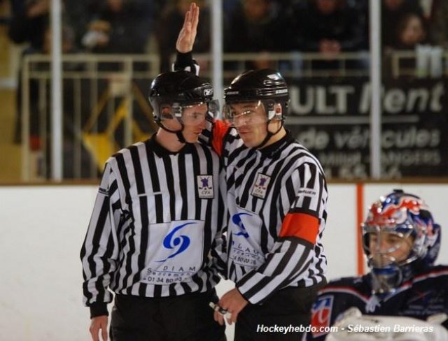 Photo hockey match Angers  - Villard-de-Lans le 24/01/2009