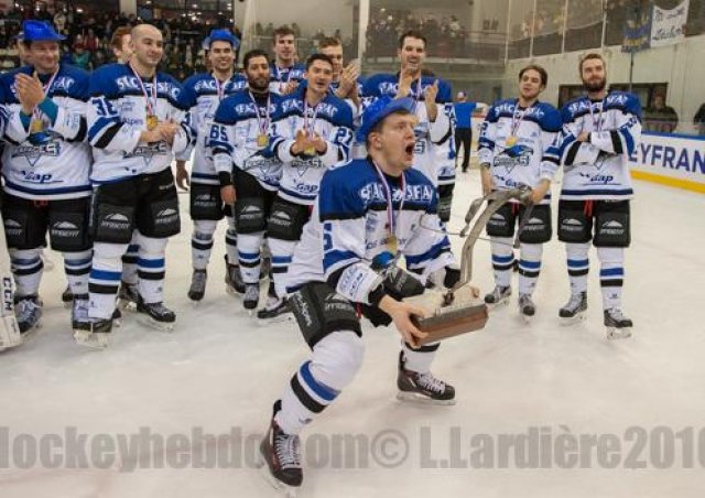Photo hockey match Gap  - Rouen le 17/02/2016