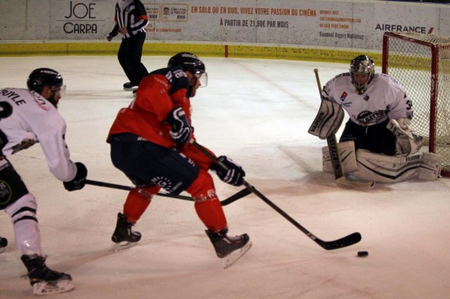 Photo hockey match Angers  - Brest  le 19/02/2016