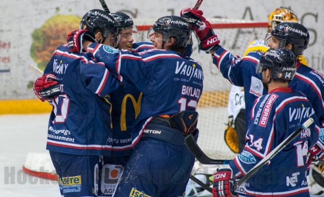 Photo hockey match Grenoble  - Rouen le 19/02/2016