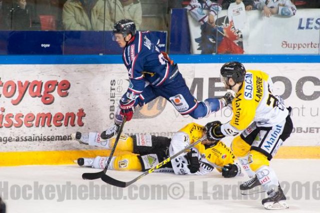 Photo hockey match Grenoble  - Rouen le 19/02/2016