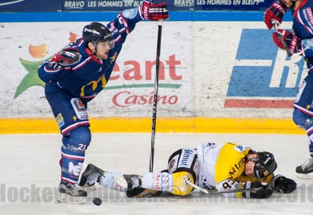 Photo hockey match Grenoble  - Rouen le 19/02/2016