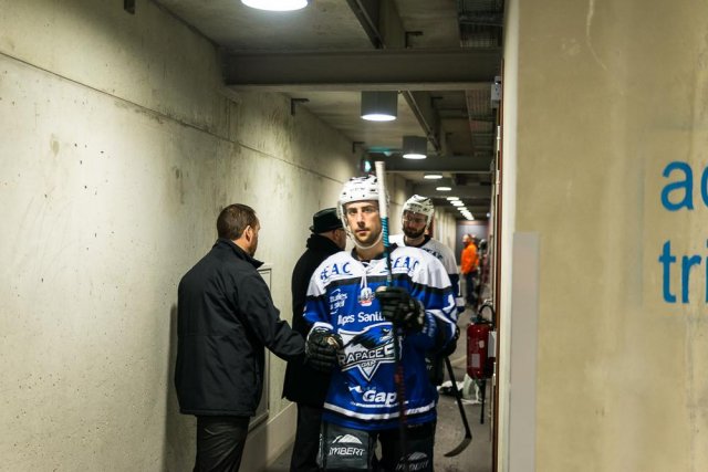 Photo hockey match Gap  - Strasbourg  le 19/02/2016